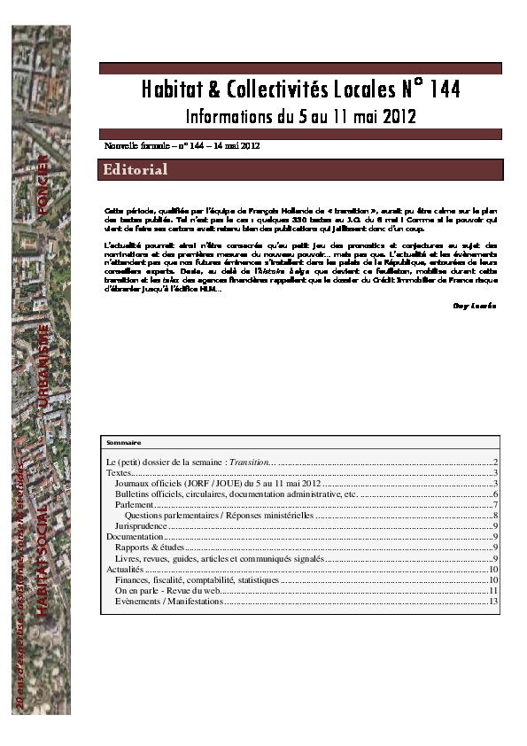 Prévisualisation de la lettre