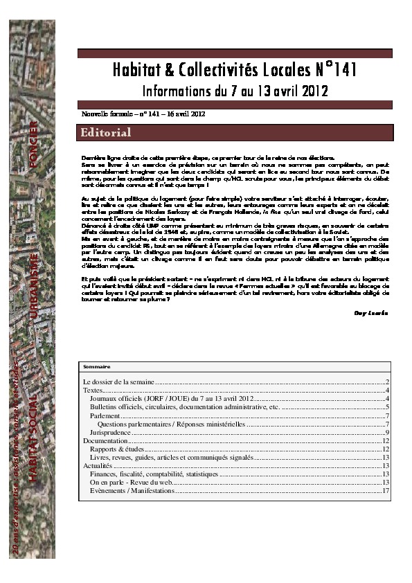 Prévisualisation de la lettre