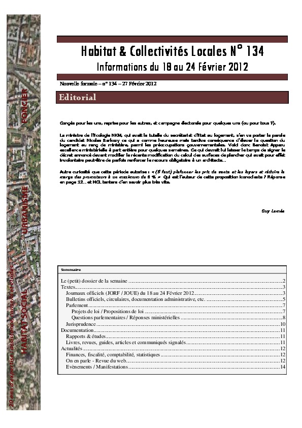 Prévisualisation de la lettre