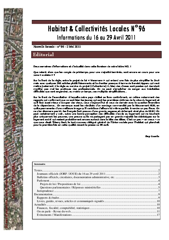 Prévisualisation de la lettre