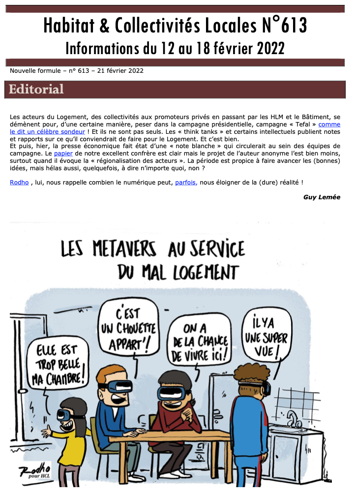 Prévisualisation de la lettre