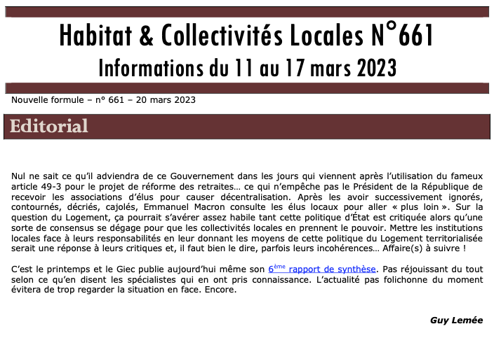 Prévisualisation de la lettre