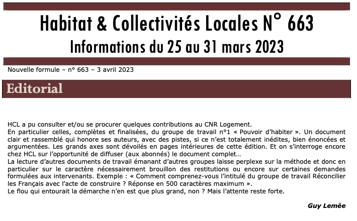 Prévisualisation de la lettre