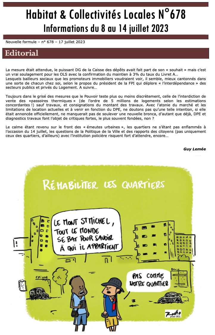 Prévisualisation de la lettre