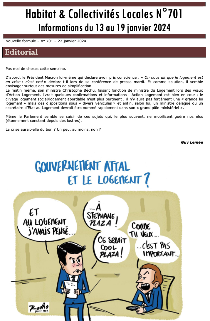 Prévisualisation de la lettre