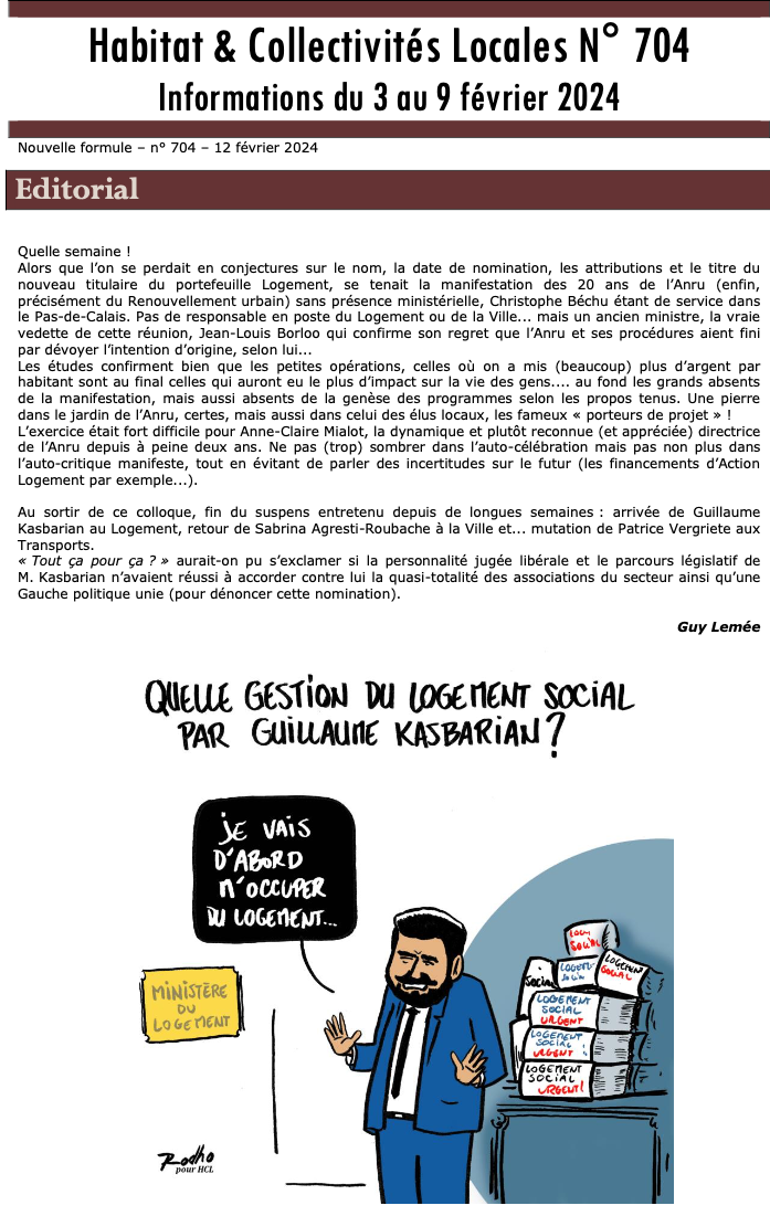 Prévisualisation de la lettre