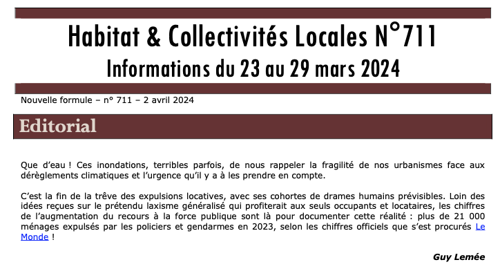 Prévisualisation de la lettre