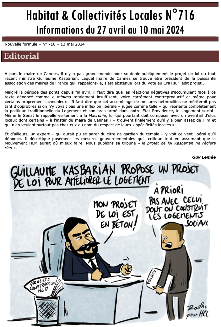 Prévisualisation de la lettre