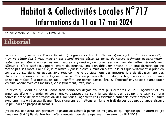 Prévisualisation de la lettre