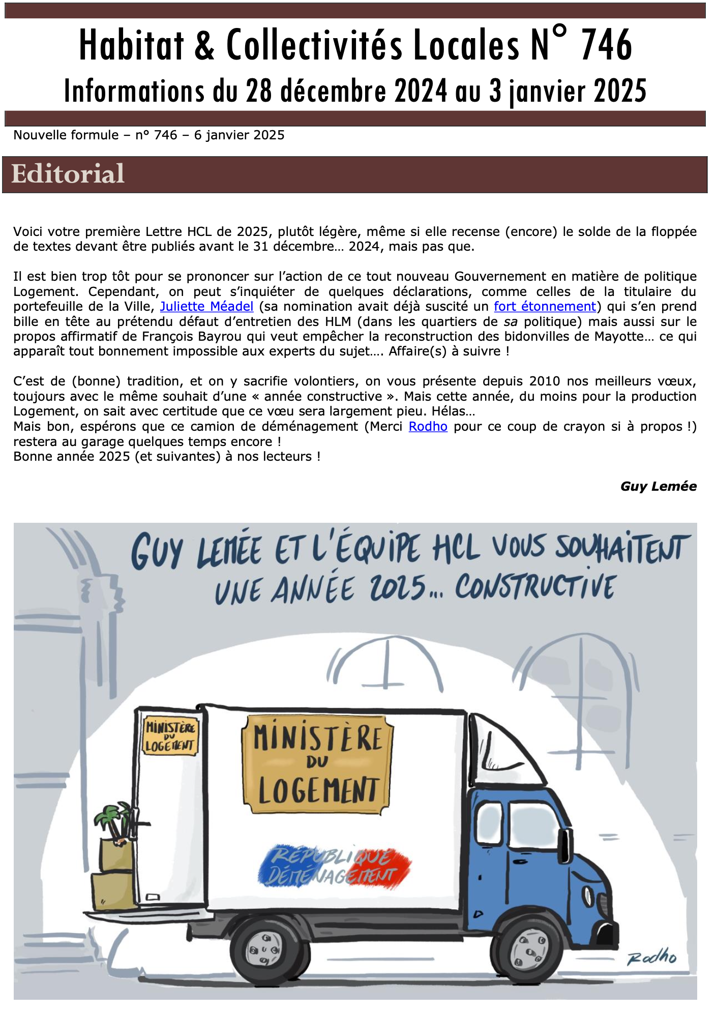 Prévisualisation de la lettre
